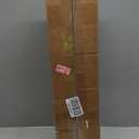 Ivilon Drapery Window Curtain Rod - End Cap Style Design 1 Inch Pole. 28 to 48 Inch Color Warm Gold
