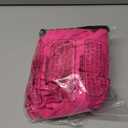 Tempt Me Women Plus Size Bikini High Waisted Swimsuits Mesh Tummy Control Two Piece Bathing Suit, Hot Pink, 18 Plus