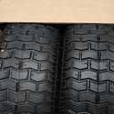 GICOOL 16x6.50-8 Riding Lawn Mower Rubber Tire and Wheel, 2 Pcs Replacement 16x6.5-8nhs Garden Tractor Lawnmower Tyre, Bearing Bore 3/4" & 5/8", 3"-4.5" Centered Hub