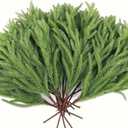 Simulated Pine Branches, Flower Bouquets, Plant Decoration Walls, Fences, Flower pots, Flower Arrangement Materials (12 Heads and 13 Forks)