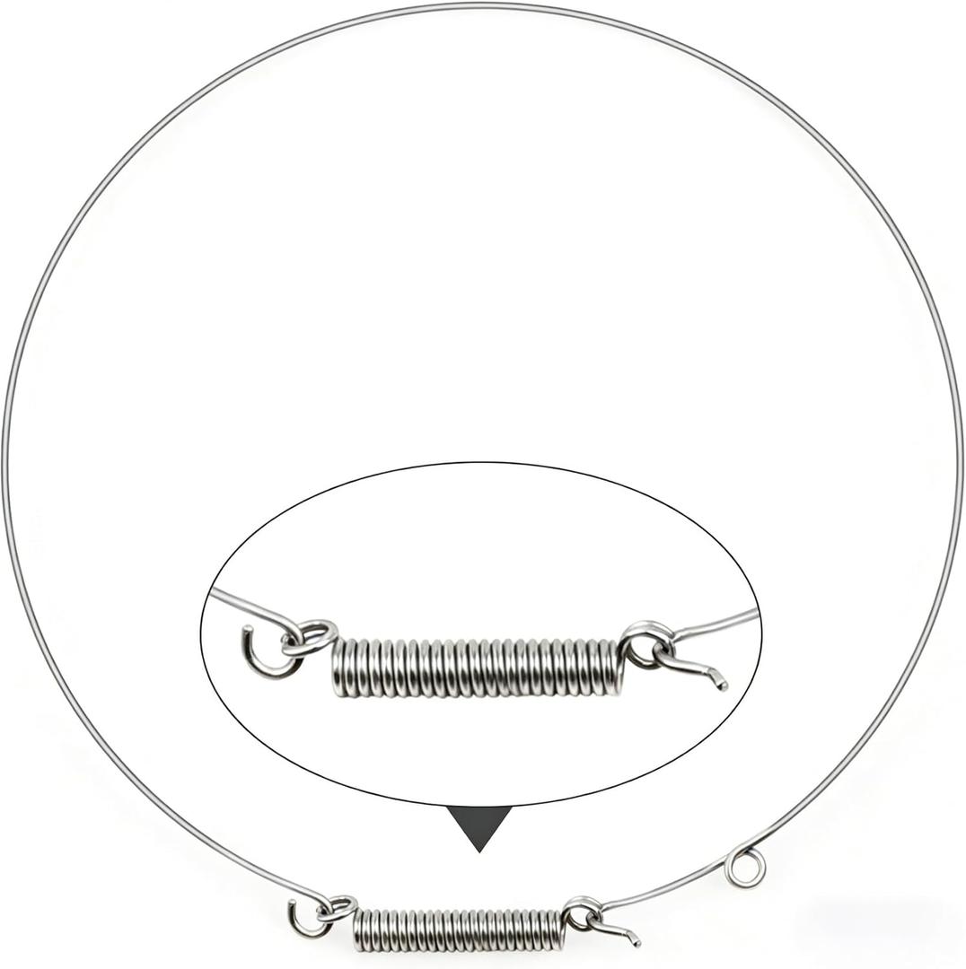 4861ER2001J Replacement Washer Door Boot Spring Clamp for LG Washer WM3875HVCA, WM2601HL, WM2601HW, WM2701HV, WM2801HRA, F1459FDS3, WM2801HWA, WM3875HWCA, F1314FDS1, F1314FDS2, F1254FD, F1459FDS