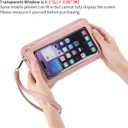 GOIACII Phone Purse Crossbody Bags for Women Small Travel Wallet Touch Screen RFID Blocking