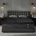 Twin Mattress 10 Inch - Twin Size Memory Foam Mattress in a Box with Individually Pocket Spring, Hybrid Gel Foam Mattresses Medium Firm, Fiberglass Free, Pressure Relief for All Sleep Positions, Black