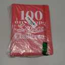 100 Envelopes Money Saving Binder A5 Savings Challenge Book Easy and Fun Way to Save $5050 (Red)