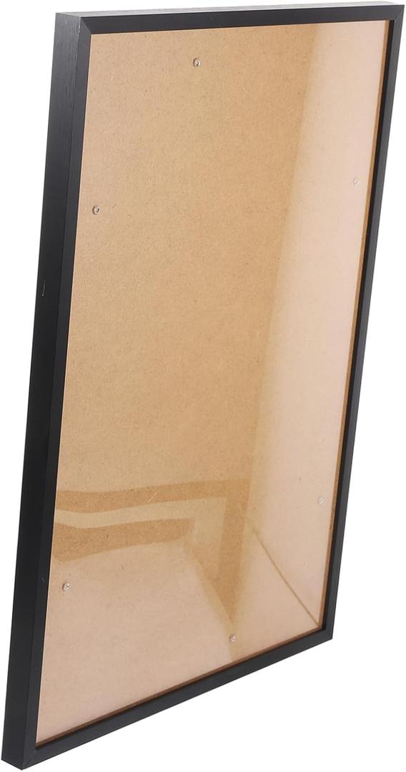 Photo Frame for Household Office Award Holder Certificate Stand Poster Frame with Wall Mount Decor (42.50X30.20X1.90CM, Black)