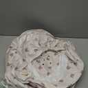 Inflatable Baby Seat for Babies 336 Months, Baby Chair with Fence & Built in Air Pump, Blow Up Floor Baby Seat with Back Support, Inflatable Baby Chair Sit Me Up for Home, Travel (Bear)