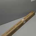 1" Curtain Rod Telescoping Single Drapery Rod 36-72 Inches, Square Finials, Bronze