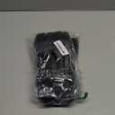 Carhartt Men's Waterproof Insulated Knit Cuff Glove (Medium, Black/Grey)