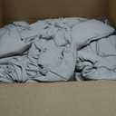 Bedsure King Comforter Set, Linen Soft Prewashed Bedding for All Seasons, 3 Pieces GentleSoft Bed Set, 1 Lightweight Comforter (104"x90") and 2 Pillowcases (20"x36")
