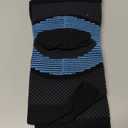 Copper Fit ICE Plantar Fascia Compression Foot and Ankle Sleeve Infused with Menthol, 1 Pair