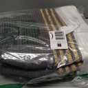 UBBCARE Set of 2 Storage Cubes 11 X 11 X 11 in, Water Hyacinth Storage Bins for Shelves, Toys, Book, Storage Baskets with Handles, Cotton Rope Woven Baskets for Organizing, Dark Grey