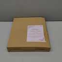 Sunlit Boho Vintage Picture Frame 8x10 Inch with Beaded Border, Oval Luxury Antique Photo Frames with Glass Front, Photo Display, Tabletop Wall Hanging, Gift Idea, Distressed White