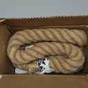 Weysat Cat Climbing Rope 2 Pcs Window Perch with 59.1 Inch Climbing Rope Wall Mounted Cat Tree Tower Toy with Scratching Post Kitten Ladder Jumping Platform Wall Steps for Playing and Rest