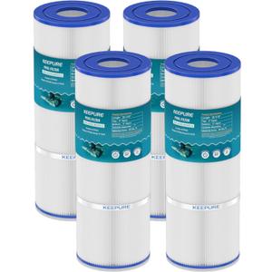CCP320 Pool Filter Cartridges Compatible with PCC80, C-7470, PCC80-PAK4, FC-1976, CleanClear Plus 320, R173573, 178580, 817-0081, 4 x 80 sq.ft, 4Pack