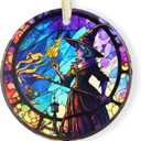 Christmas 2025 Ornaments, Christmas Ornament Gift, Holiday Keepsake, Stocking Stuffers, Gift Ideas - Magic Witch