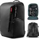 PGYTECH OneMo Lite Camera Backpack 22L for DJI, Sony, Canon, Nikon, OSMO Action/Pocket, DSLR/SLR Mirrorless, Camera Tripod Photographer Bag Gift, Camera Pack Black, Weekend Bag