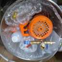 VEVOR 5 Gallon Vacuum Chamber and 3.5 CFM Pump Kit, Stainless Steel Chamber, Single Stage Vacuum Pump Degassing Chamber Kit, with Acrylic Lid, Oil, 4.92 ft Hose, for Degassing Resin Silicone Epoxies