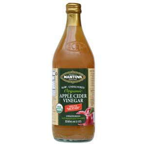 100% Raw-unfiltered Organic Apple Cider Vinegar with "The Mother" 34 Oz (Pack of 1) USDA Certified Organic All Natural Ingredients, Great for Cooking, Salad Dressings, Marinades, Versatile Pantry Essential for Your Wellness Routine