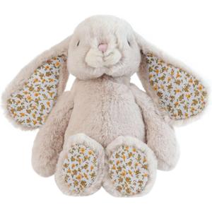 DILLY DUDU Blossom Bunny Rabbit Stuffed Animal Plush Toy Best Gifts 10-InchBeige