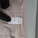 ODODOS Women's Relaxed Fit Long Sleeve Shirts Boat Neck Side Slit Peach-Soft Casual Lounge Yoga Tops, Dusty Pink, Medium