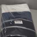 OIAHOMY 118L Extra Large Blanket Basket, Rectangle Woven Cotton Rope Storage Basket,Used for storing Dirty Clothes, Stuffed Animal Toy Storage for Living Room,Kids Room,25" x 17" x 16", Gradient Blue