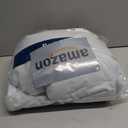 Bedsure 100% Washed Cotton Duvet Cover King Size - Pastel Blue Minimalist Cotton Duvet Cover Linen Like for All Seasons - GentleSoft Plain Simple Bedding (Pastel Blue, King, 104"x90")