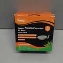 hygger Aquarium Air Stone, 2.3 Inch Fish Tank Bubbler Stone Kit Makes Super Tiny Bubbles, Ultra-High Dissolved Airstone with Stainless Steel Base Aquarium Fish Tank and Hydroponic