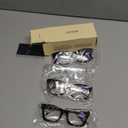 CCVOO +1.5 Oprah Style Reading Glasses for Women, Eyeglasses, Blue Light Readers for Women, Computer Eye Glasses, Cheaters (Black + Leopard + Tortoiseshell+ Clear)