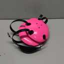 Wrestling Headgear, Youth Wrestling Head Gear with Chin Cup, Sorf Ear Guard for MMA, Jiu-Jitsu (for Users Age 10+) (Pink Headgear & Black Strap)
