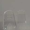 Acrylic Easel Display，Plate Stand for Display，Adjustable Clear Display Holder for 7" to 12" Platter, Book, Card, Frame, Picture, Artwork, Plaque ( Large-1pc 7"-12")