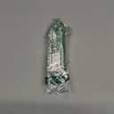 Saillong 1 Piece Lighted Doorbell Button, Wall Mounted Garage Door Opener Switch with LED Light Compatible with Most Wire Doorbell Chimes, Transformer, Ringer, Buzzers (White,White Light)