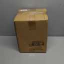 1 Gallon Square Glass Pitcher with Lid and Spout, Borosilicate Glass Carafe for Hot/Cold Drink, Water Pitchers with Handle for Fridge, Extra Large Jug for Iced Tea, Coffee, Juice, Beverage (Clear)