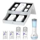 Micro Infusion System for Face & Neck-Micro Infusion Kit to Leave Skin Firmer & Smoother-0.25mm Facial Stamp with Collagen & Hyaluronic Acid Serum for At Home Glow and Anti-aging-1 Month Supply