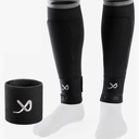 LUX Soccer Sleeves w/FREE Guard Stays for Men/Boys/Youth Compatible w/Soccer Grip Sock L 