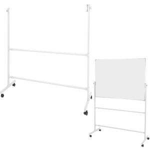 Lincia Adjustable Whiteboard Easel Stand Only Large Mobile Rolling Whiteboard Stand on Wheels Double-Sided Standing Dry Erase Board Mounting Brackets for Home Office Classroom School