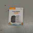 TESSAN Universal Travel Adapter PD 25W, Ultra Thin International Power adapter Fast Charger, Worldwide Plug Adaptor with 2 USB A 2 USB C for US to European UK Australia Ireland (Type C G A I)