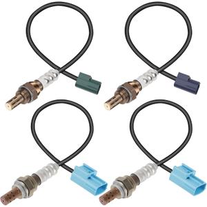 O2 Oxygen Sensor Upstream and Downstream 13675 234-3113 250-24403 Compatible for Infiniti FX35 FX45 (2003-2008) G35 M45 Q45 & for Nissan 350Z Altima Murano NV1500 - Direct Fit