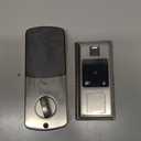 YYTDZSW Smart Locks for Front Door with Lever Handle Set, Keyless Entry Door Lock, Fingerprint & App Control, Touchscreen Keypad Deadbolt, Auto Lock, Satin Nickel