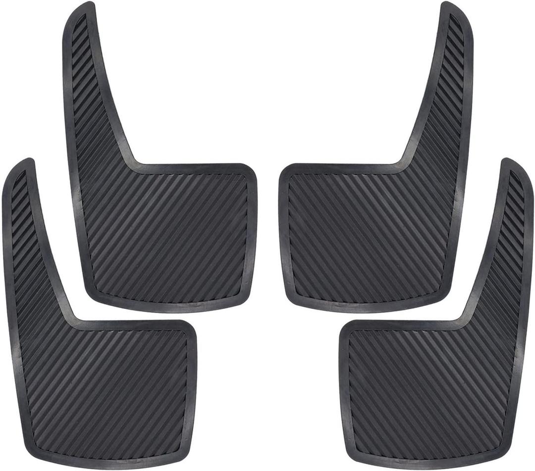 Car Mudflap Fender for Suzuki 4Pcs Rubber Universal Car Mud Flaps Mudflaps Splash Guards Mudguards YS03010 Guard Splash Mudflaps