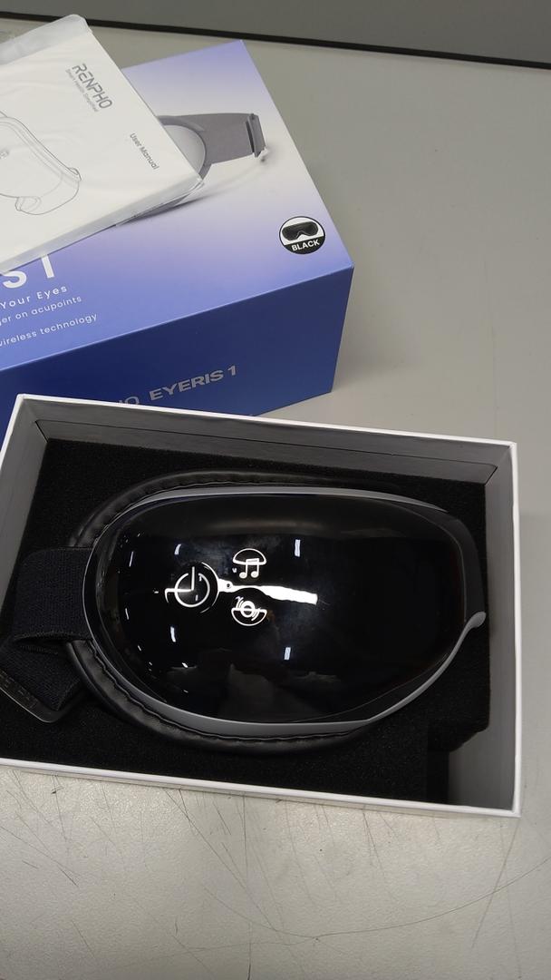 RENPHO Eyeris 1 Eye Massager with Heat, FSA Eligible HSA, Christmas Birthday Gifts for Women Men Mom Dad Her Him, Eye Mask for Migraine, Smart Sleep Mask for Dry Eyes Relax, Reduce Strain