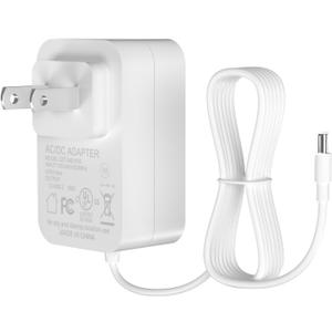 AC Power Cord for PETKIT PuraX Pura X Max P9901 P9902 PG530 Self Cleaning Cat Litter Box Charger Replacement TEKA-TD120200XX AK-P6111121 2AEDG-P530 TEAK024-1202000CH Power Adapter (White)