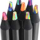nsxsu Art Supplies for Kids Teens Adults, 8 Pieces Rainbow Colored Pencils, Multicolored Cool Stuff Fun Art Pencil Teen Girl Gifts Trendy Stuff for Coloring, Drawing, Party Favor Bags