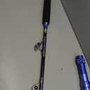 Bent/Straight Butt Trolling Rod Saltwater Offshore Fishing Rod Big Game Roller Rod Conventional Boat Fishing Rod, 5'6'' - 80-150 lbs-2 pc-Roller Guide