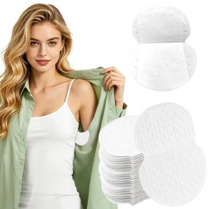 Underarm Sweat Pads for Women - 30 PCS Disposable Underarm Sweat Protection, Invisible Sweat Free Armpit Guards, Extra Adhesive Armpit Sweat Pads for Ephidrosis, Men Woman Underarm Protector