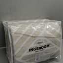 INGEROOM 8x10 Area Rugs for Living Room, Washable Area Rug Grey, Modern Design, Geometric Carpet for Living Room, Bedroom, Dining Room, Offic, Entryway