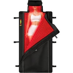 Red Light Therapy Mat Full Body, 660&850nm, 87.4" × 33"
2874 LEDs, Easy-Clean TPU, 3 Light Modes, 5 Intensity Levels, Skin-Friendly for Everyday Home Use