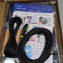 Window Screen Repair Kit - 59" x 106" Screen Door Replacement Fiberglass Screen Mesh with All Screen Tools for Sliding Door and Patio Screen Door Replacement, TOOLTRIZ