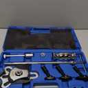 Orion Motor Tech Rear Axle Bearing Puller Tool Kit and Slide Hammer Set, Axle Seal and Bearing Remover Set with Slide Hammer Yoke and 3 Rear Axle Puller Adapters, 1-1/4" to 2-7/8" IDs