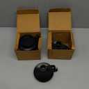 TIED RIBBONS Vintage Candle Holder with Handle Set of 4 Black Gothic Candle Holder for Home Decorations Old Fashioned Candlestick Table Taper Candle Holders for Party Decorations