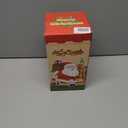 Christmas Snow Globe Lantern with Music USB Lined/Battery Operated Santa Snowman Tree Scene Lighted Christmas Lantern Water Glittering Snowing Globes Lamp for Home Festival Decoration Gifts